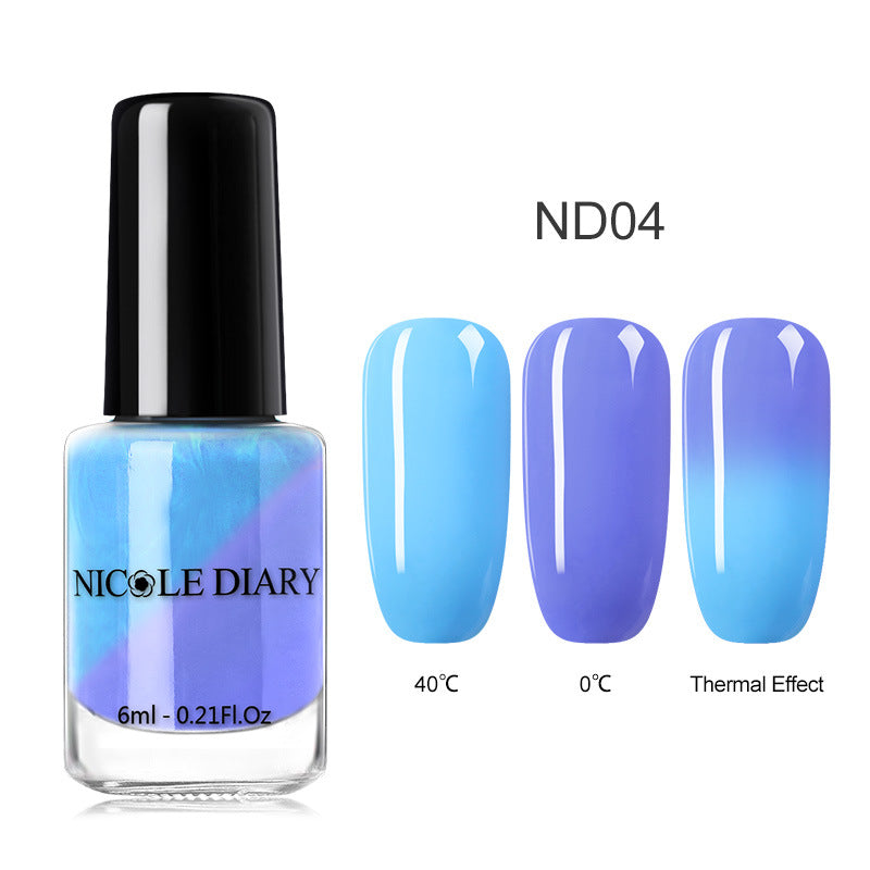 Peelable Glitter Nail Polish Color-changing - Image 12