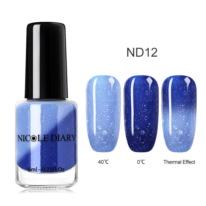 Peelable Glitter Nail Polish Color-changing - Image 14