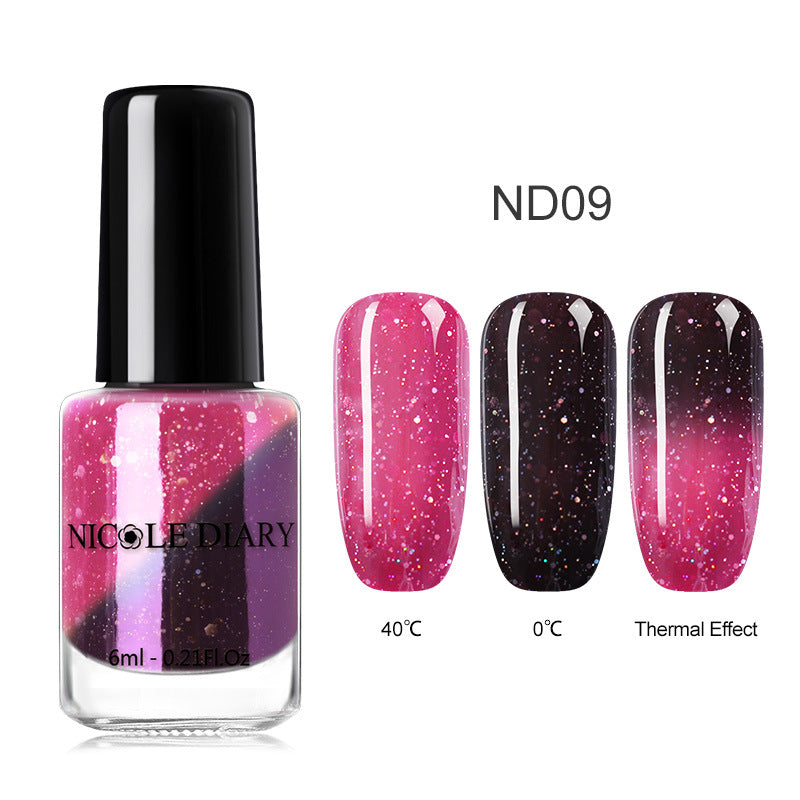 Peelable Glitter Nail Polish Color-changing - Image 15