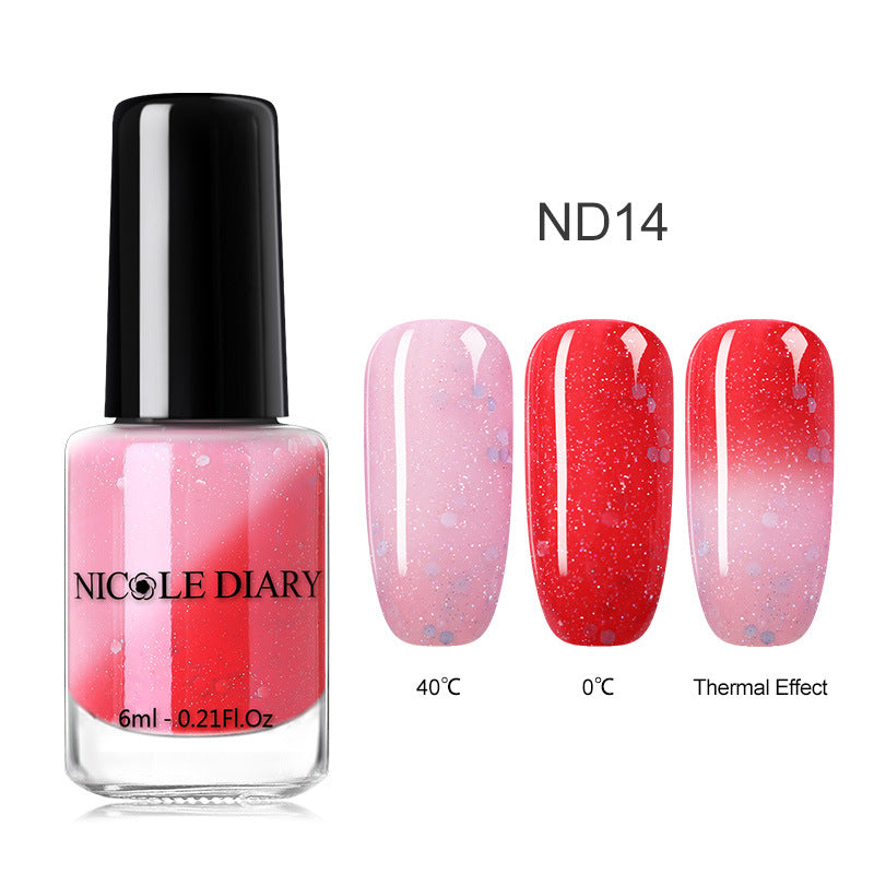 Peelable Glitter Nail Polish Color-changing - Image 21