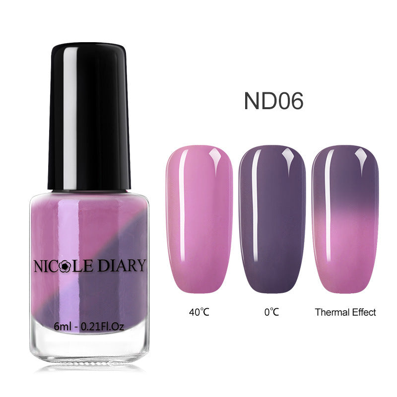 Peelable Glitter Nail Polish Color-changing - Image 17