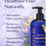 Ammuri Supreme Biotin Shampoo – Daily Hair Care for Thicker-Looking Hair (473ml)