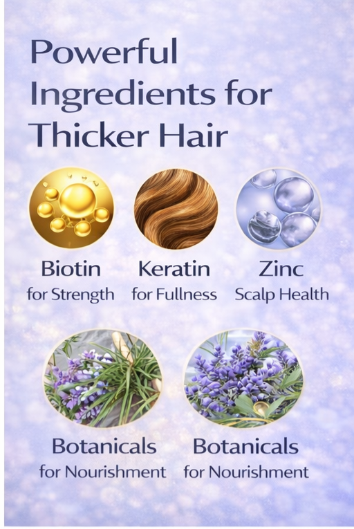 Ammuri Supreme Biotin Shampoo – Daily Hair Care for Thicker-Looking Hair (473ml) - Image 4